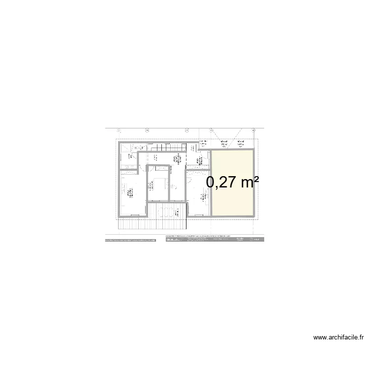 CHANTIER1. Plan de 1 Pièce et 0 m² CHANTIER1. Plan de 1 Pièce et 0 m²