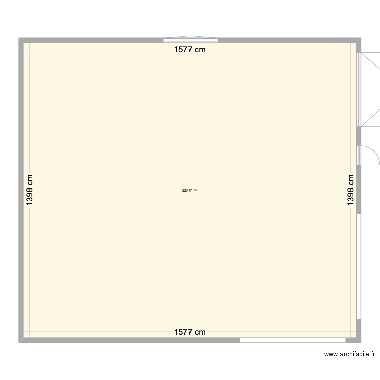 PLAN DE DEPART. Plan de 0 pièce et 0 m2