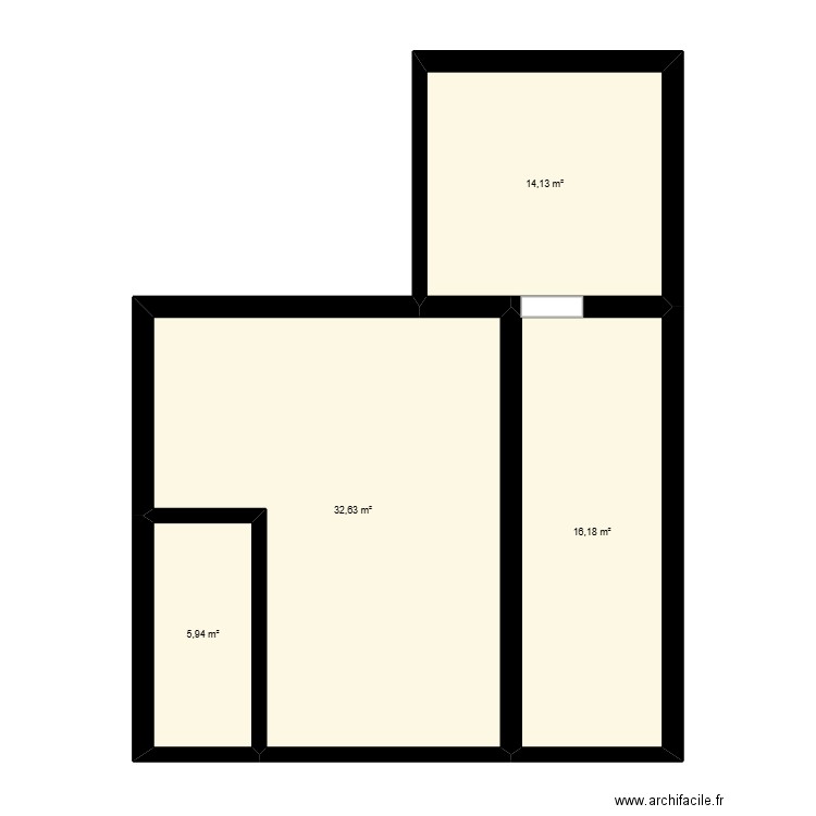 Landen donkertraat 29. Plan de 4 pièces et 69 m2