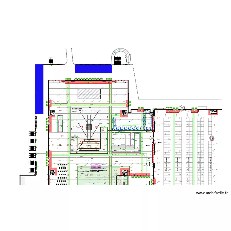 place parking. Plan de 