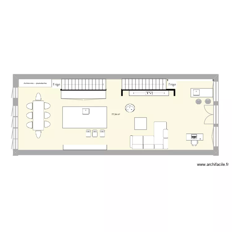 ETAGE. Plan de 1 et 78 m² ETAGE. Plan de 1 et 78 m²