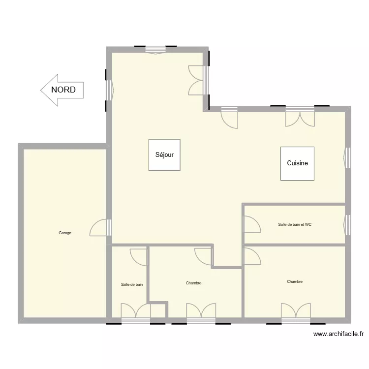 CESTARET. Plan de 6 et 153 m² CESTARET. Plan de 6 et 153 m²