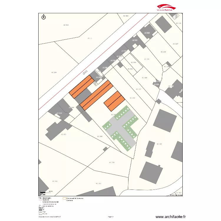 Essart - RS - Site garage V2. Plan de Essart - RS - Site garage V2. Plan de