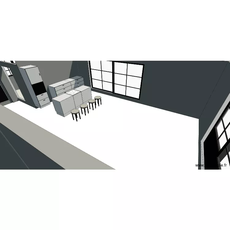 Construction 2026. Plan de 1  et 13 m²