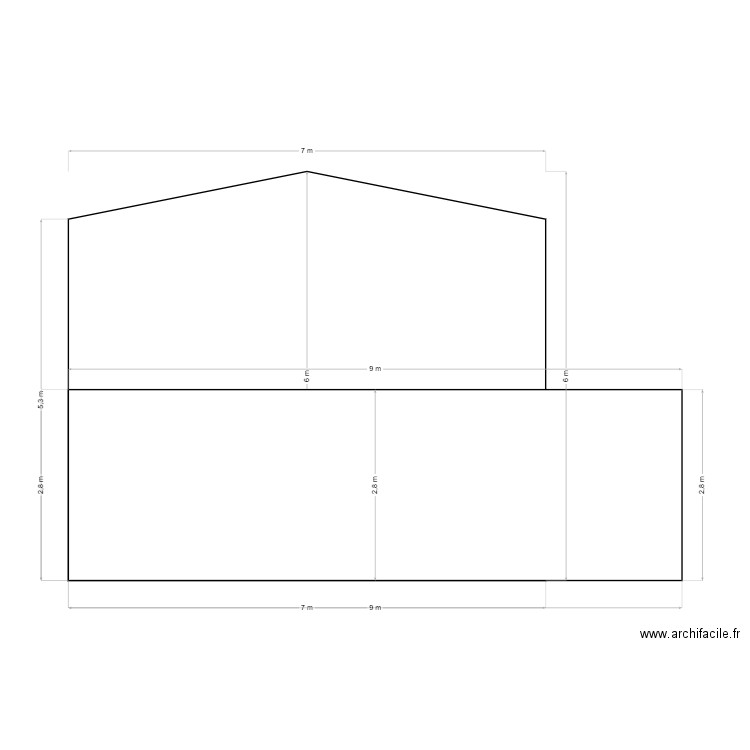 test3. Plan de 0 pièce et 0 m2