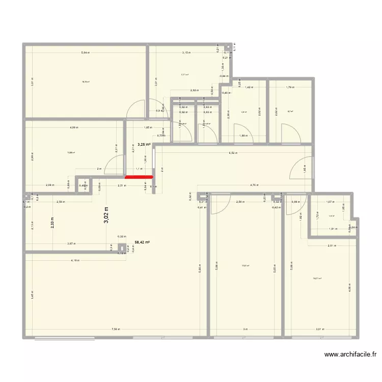 Eolienne R&eacute;nov&eacute;. Plan de 