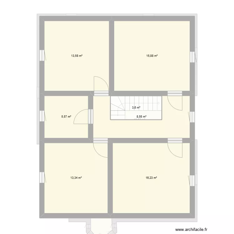 Barvaux route de Bomal 40. Plan de 
