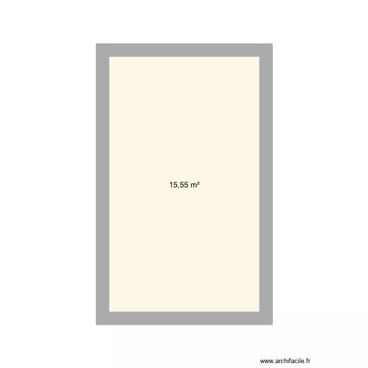 BUNGALOW MATTHIEU. Plan de 1  et 16 m²