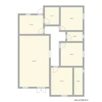 PLAN  VILLA TROIS CHAMBRES SALLON
