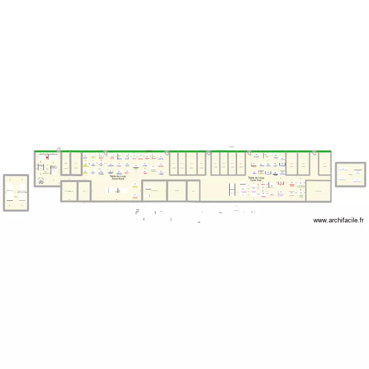 R&eacute;ception VIP +2_ 19/04. Plan de 22  et 1004 m²