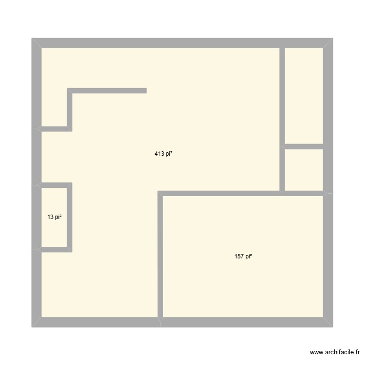 soussol maison 1. Plan de 0 pièce et 0 m2