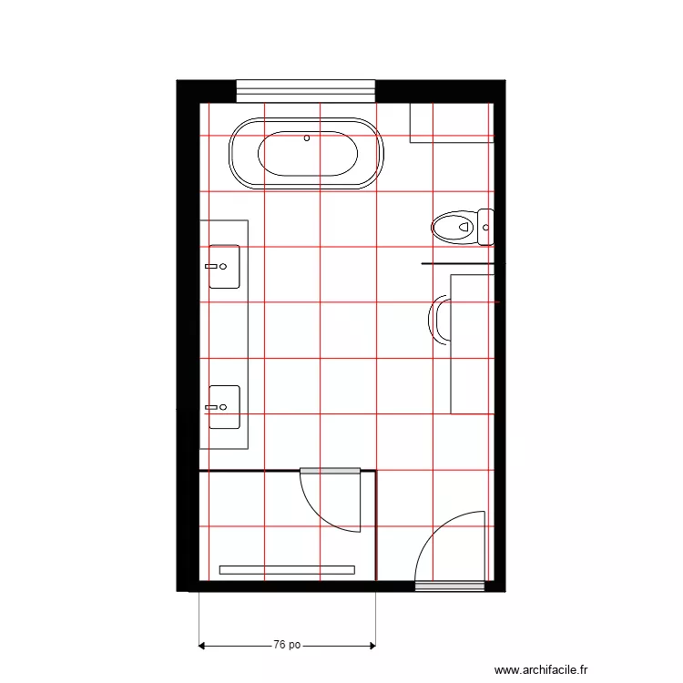 theriault pose. Plan de 