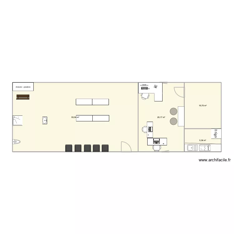 plan intérieur. Plan de 4 Pièces et 91 m² plan intérieur. Plan de 4 Pièces et 91 m²