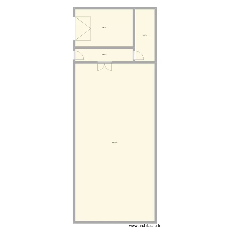 Magasin archives. Plan de 