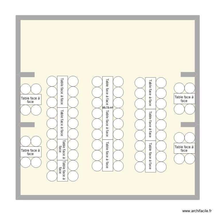 72 personnes. Plan de 72 personnes. Plan de