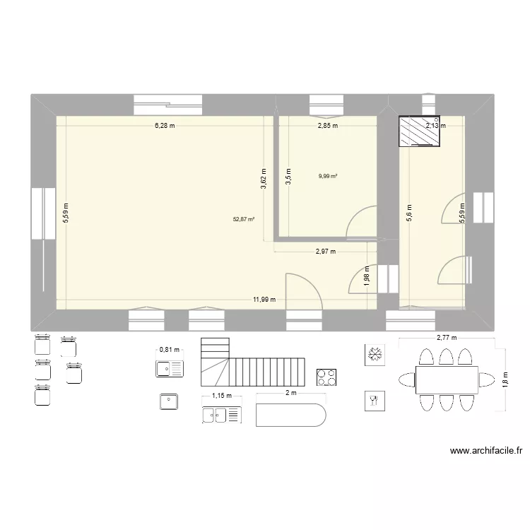 GC AMENAGEMENT. Plan de 
