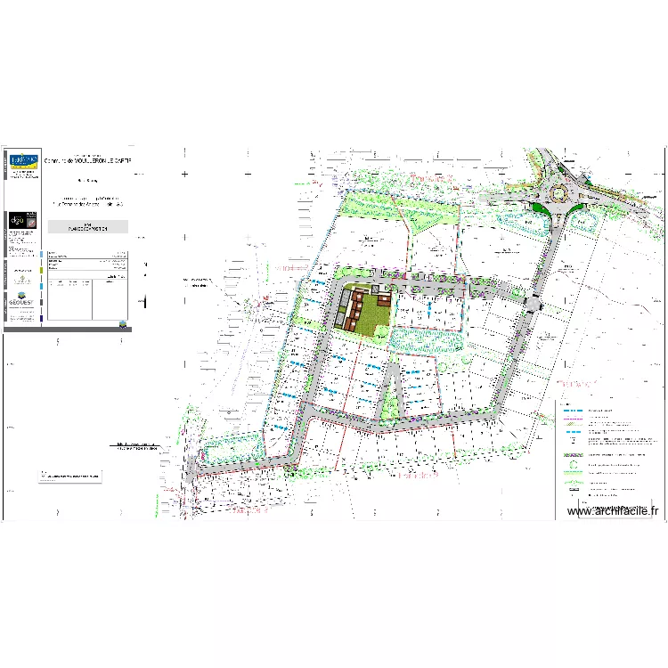 Mouilleron domaine des artistes 1. Plan de 