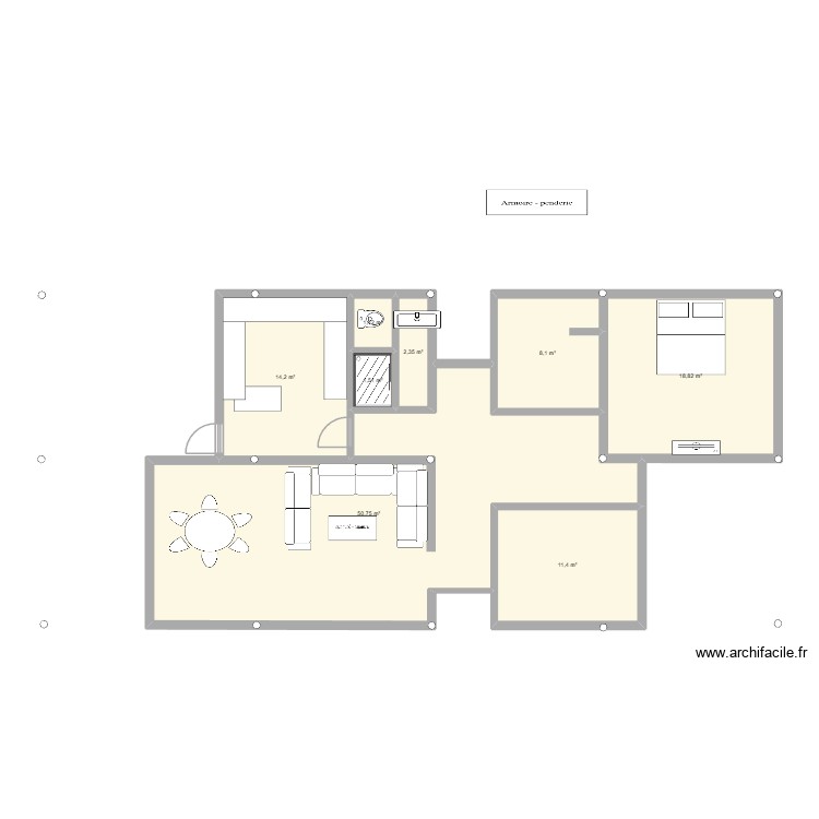 Maison DR. Plan de 0 pièce et 0 m2