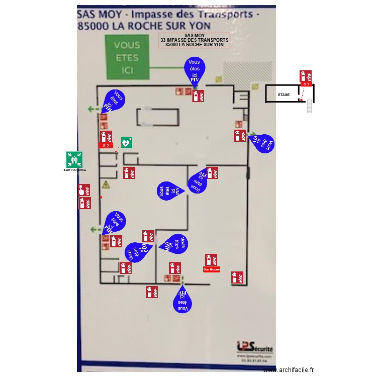 Plan Moy La Roche. Plan de 0 pièce et 0 m2