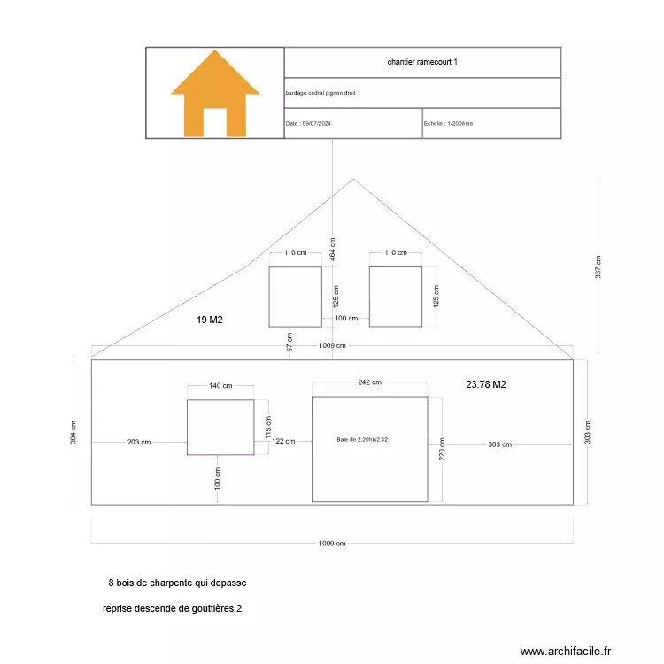 chantier ramecourt 1. Plan de 