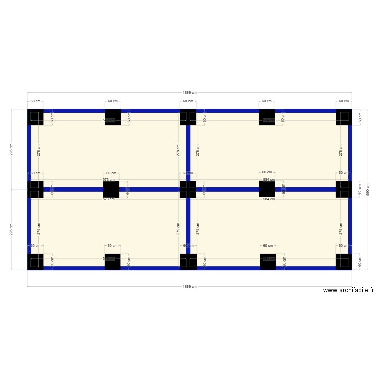 Plan implantation de plot BMX. Plan de 0 pièce et 0 m2