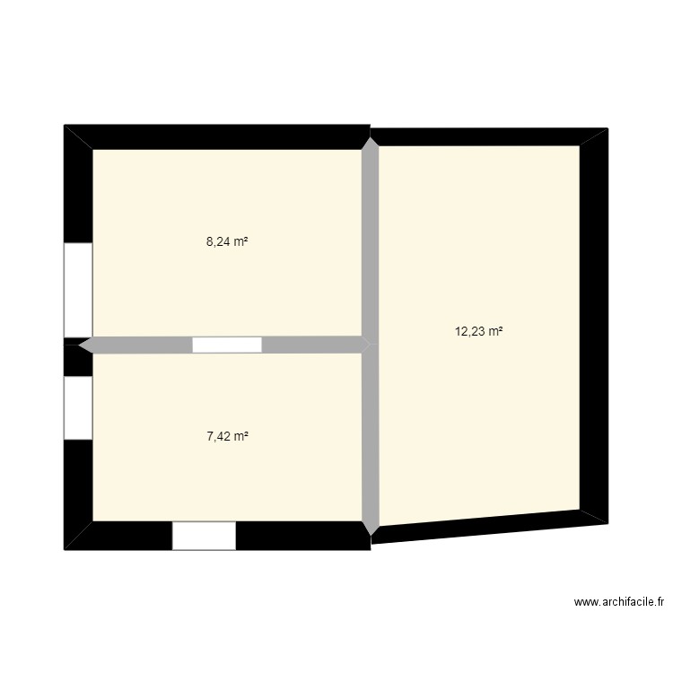extensions . Plan de 0 pièce et 0 m2