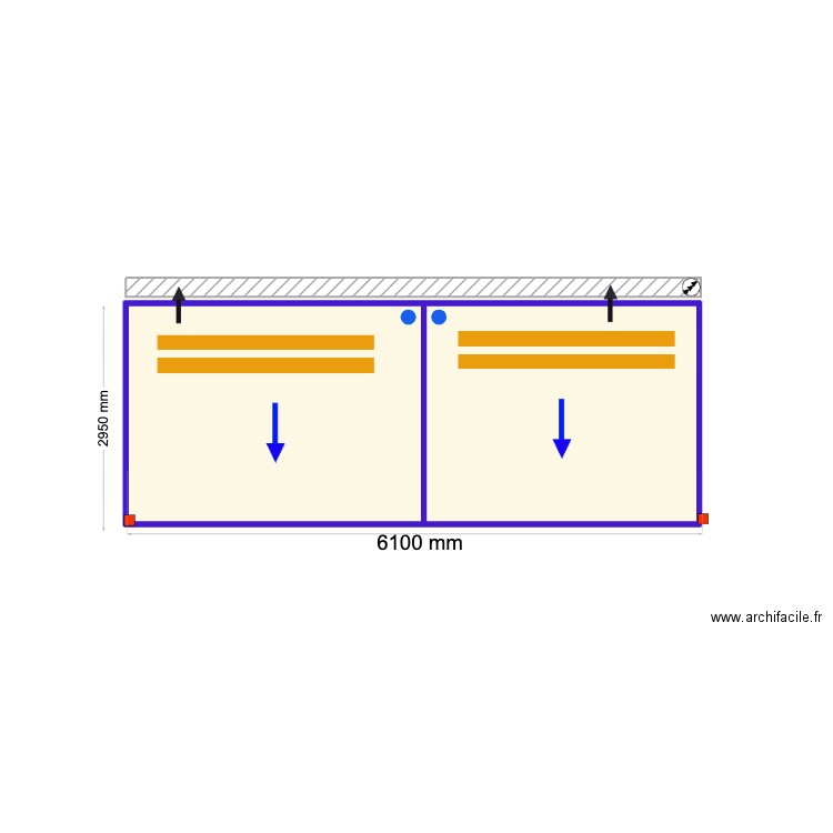 Kenneth da silva. Plan de 2 pièces et 21 m2