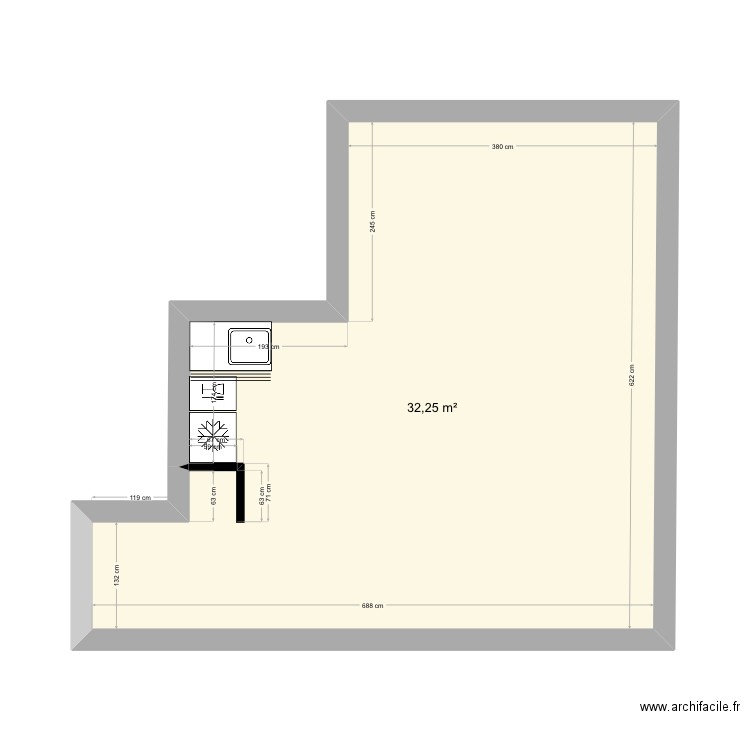 TRY. Plan de 0 pièce et 0 m2
