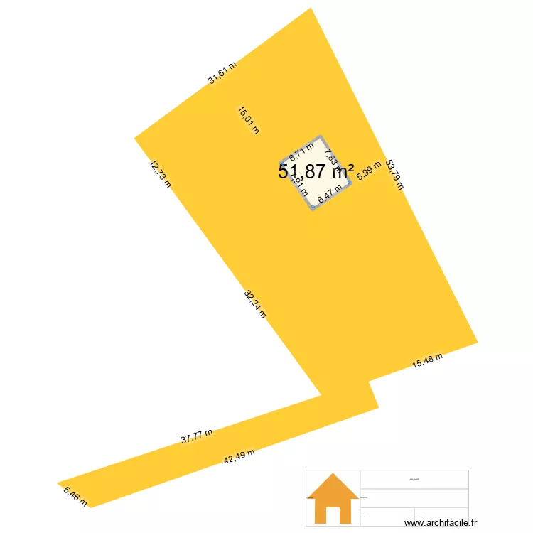 Cadastre Aliz&eacute;e. Plan de 