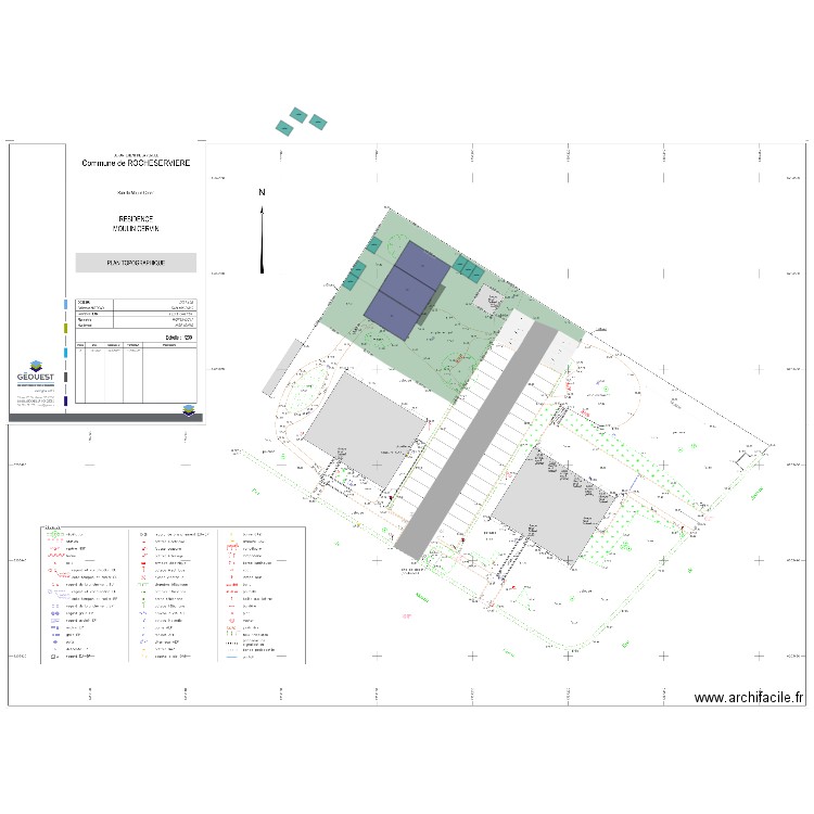 ROCHESERVIERE 3 T2 INT 3. Plan de 0 pièce et 0 m2