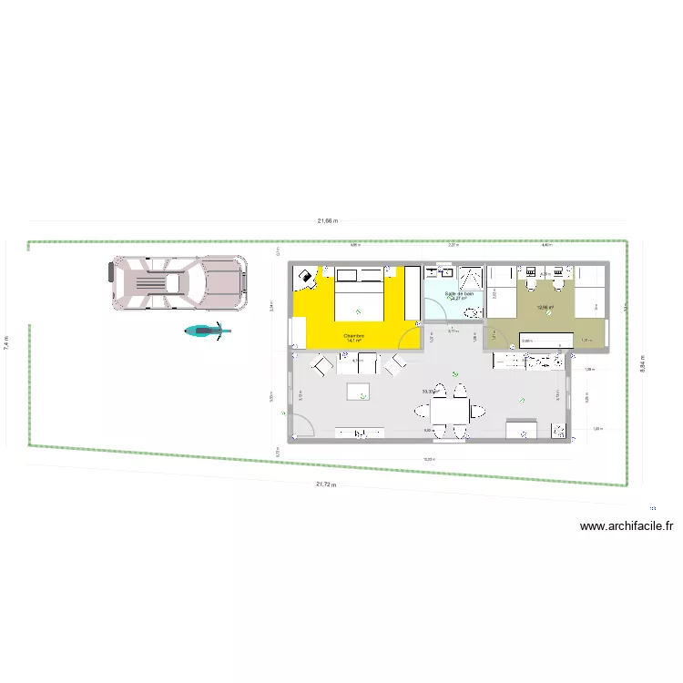 Maison Yleana v1.4. Plan de 
