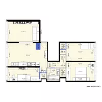 Appart 50 Charonne_Option 2
