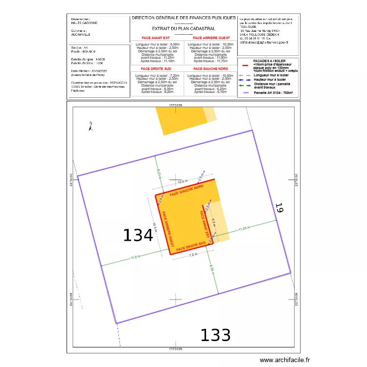dp02 FABRE. Plan de 