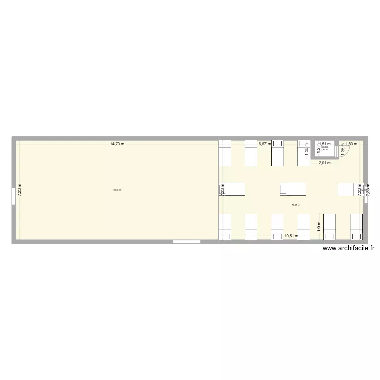 Dortoir. Plan de Dortoir. Plan de