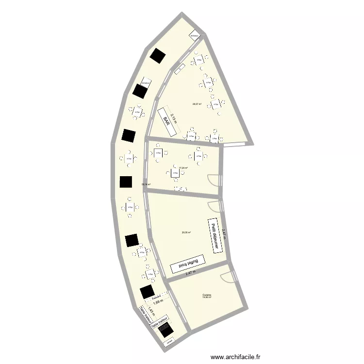 Ermanno -  B 3 - 51 Pax. Plan de 5  et 138 m²