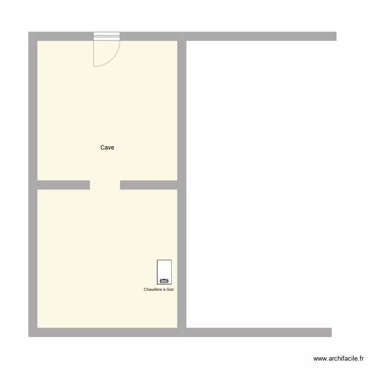 DUMOULIN - LOCATAIRE. Plan de 
