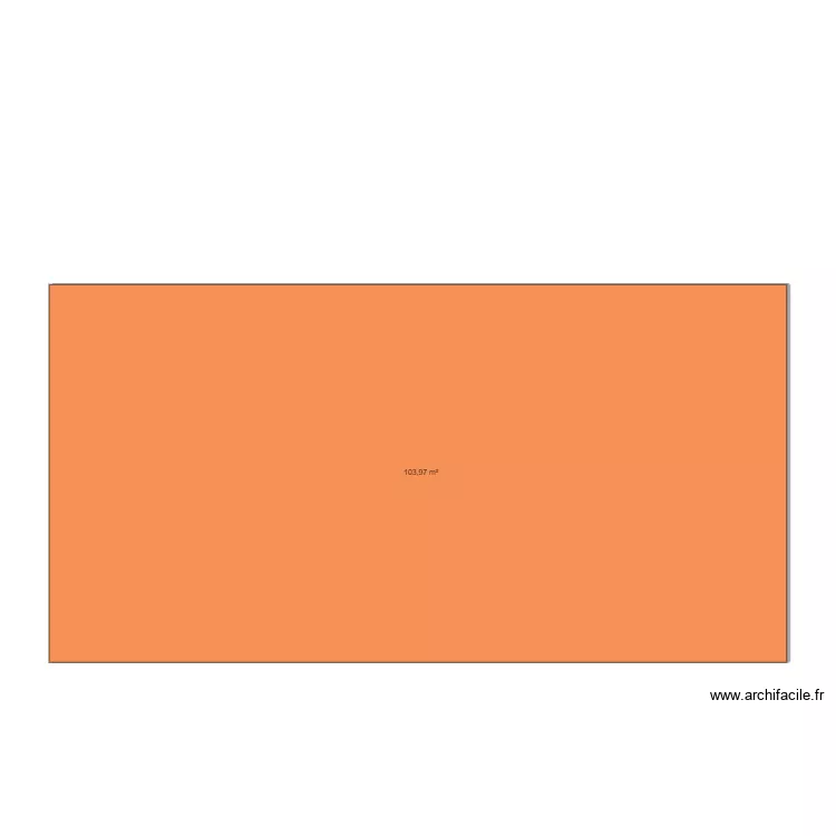 maison. Plan de 