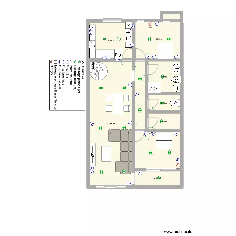 Maison Baimbridge. Plan de 8 et 85 m² Maison Baimbridge. Plan de 8 et 85 m²