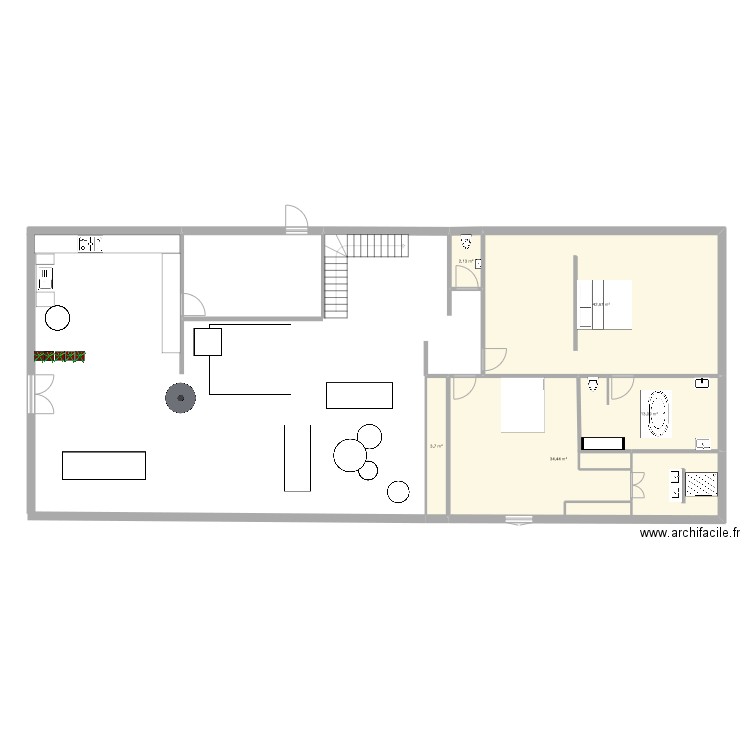 Le Barp RDC. Plan de 0 pièce et 0 m2