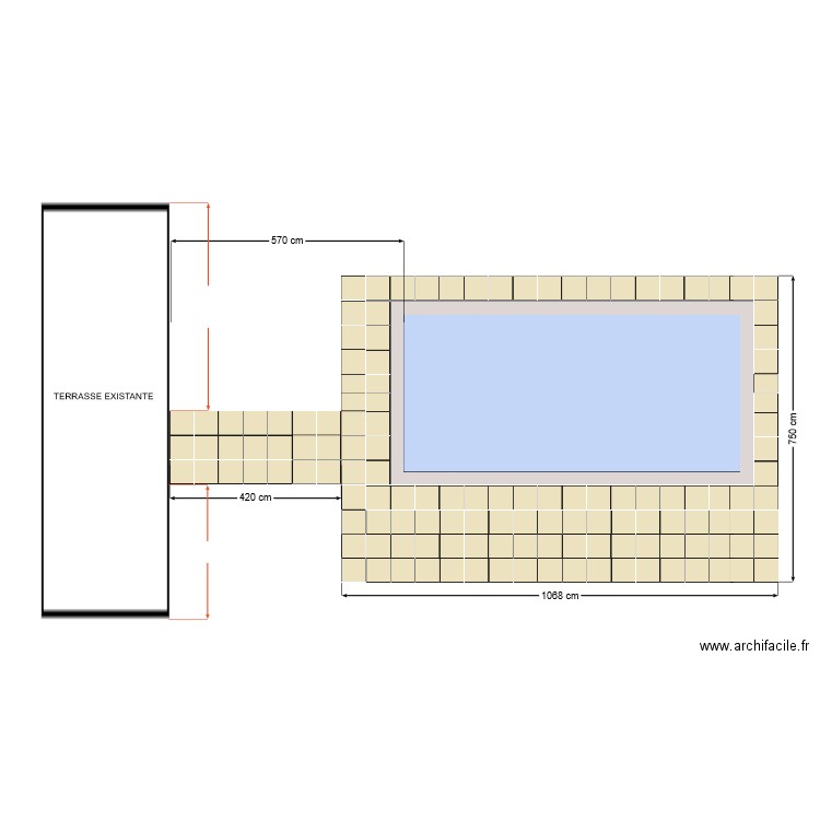 PROJET M. AMEL. Plan de 0 pièce et 0 m2