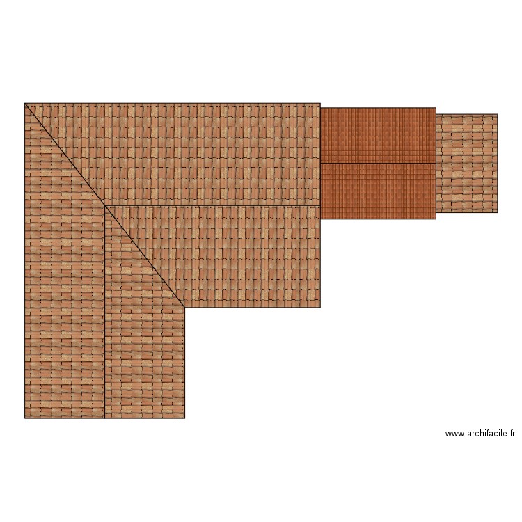 Toiture. Plan de 0 pièce et 0 m2