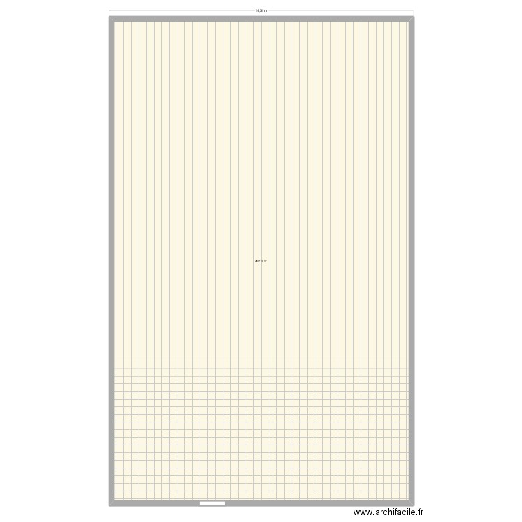 magdole. Plan de 1 pièce et 406 m2