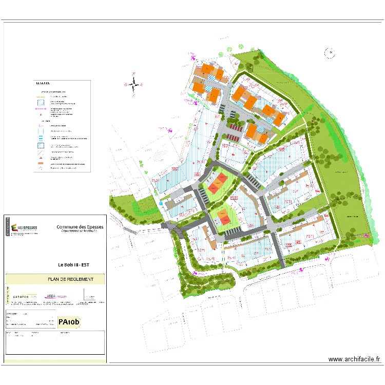 Les Epesses - LLS T3+T4 v 2. Plan de 0 pièce et 0 m2
