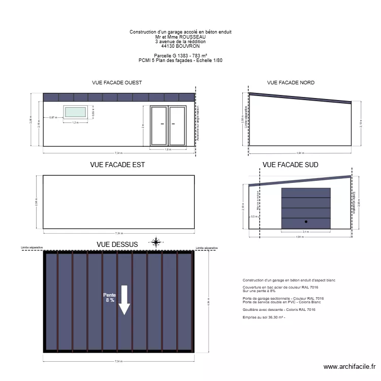 PCMI 5 ROUSSEAU !. Plan de PCMI 5 ROUSSEAU !. Plan de