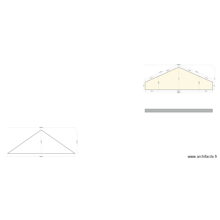coupe 35. Plan de 0 pièce et 0 m2