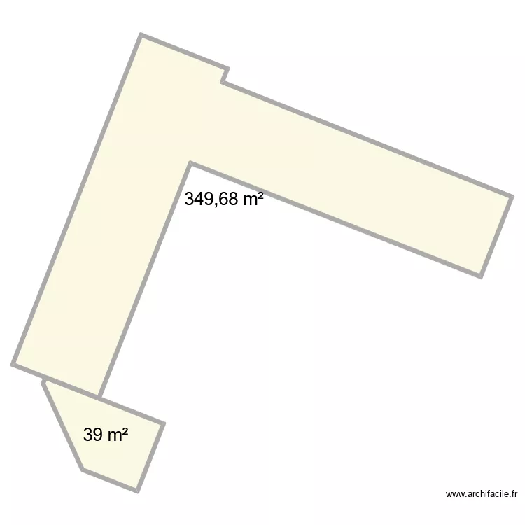 76451-MAS-ECOLE MATERNELLE CURIE. Plan de 2  et 389 m²
