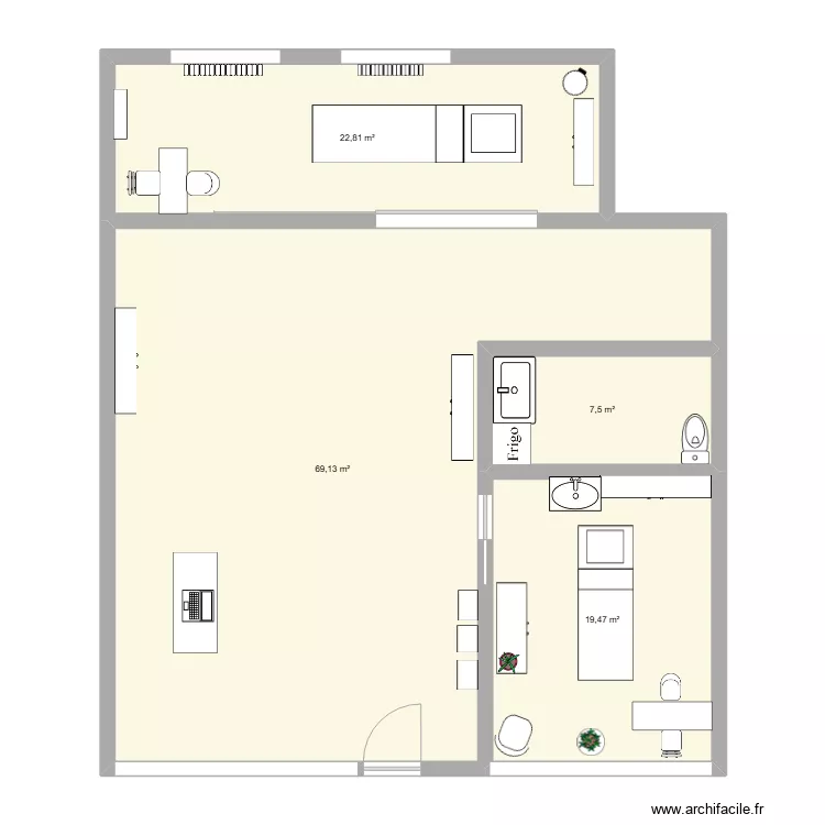 institut ilena beaut&eacute;. Plan de 