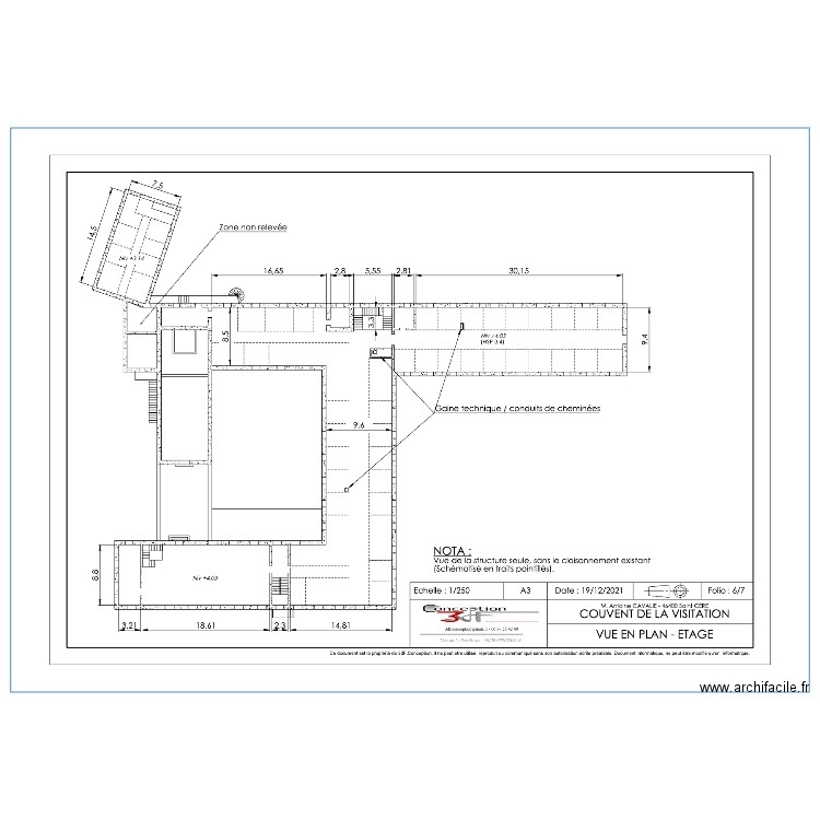 visitation R1. Plan de 0 pièce et 0 m2