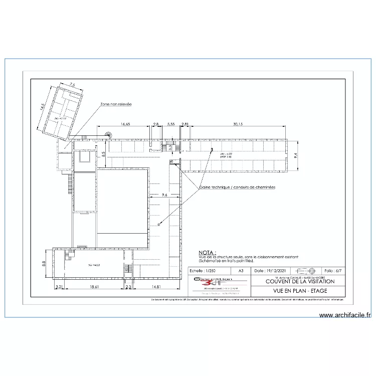 visitation R1. Plan de 