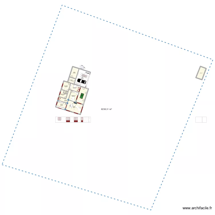 maison K Pujols int aménagement. Plan de maison K Pujols int aménagement. Plan de